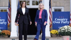 Harris Teams Up with Liz Cheney for Three-State Tour to Court Swing Voters as Trump Targets North Carolina
